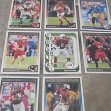 Panini Score NFL Rookie Trading Card Lot - Verse, Sweat, Latu, 7 Cards