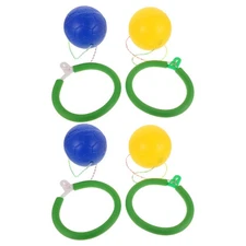  4 Pcs Spin Bouncing Ball Children’s Fitness Skip Ankle Swing Sports