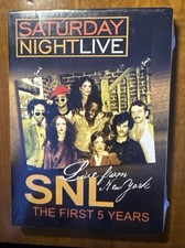 SATURDAY NIGHT LIVE The First 5 Years Best Of John Belushi Chevy Chase DVD NEW SATURDAY NIGHT LIVE The First 5 Years Best Of John Belushi Chevy Chase DVD NEW