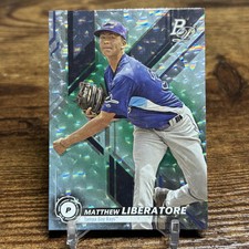 2019 Bowman Platinum #TOP-17 Matthew Liberatore Top Prospects Ice