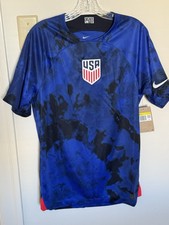 New 2022/23 Nike Men's Small Away Soccer Jersey S USMNT US USA Blue World Cup