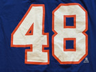 Matthew Schaefer New York Islanders Fanatics Blue #48 Size S P CH 2025 Shirt EUC — photo 8