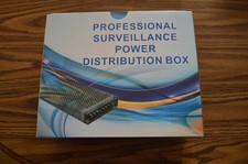 9 Channel Security Camera Power Supply Box DC 12V 10A CCTV DVR Distribution