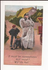 Antique Postcard It Must Be Somewheres Posted 1910