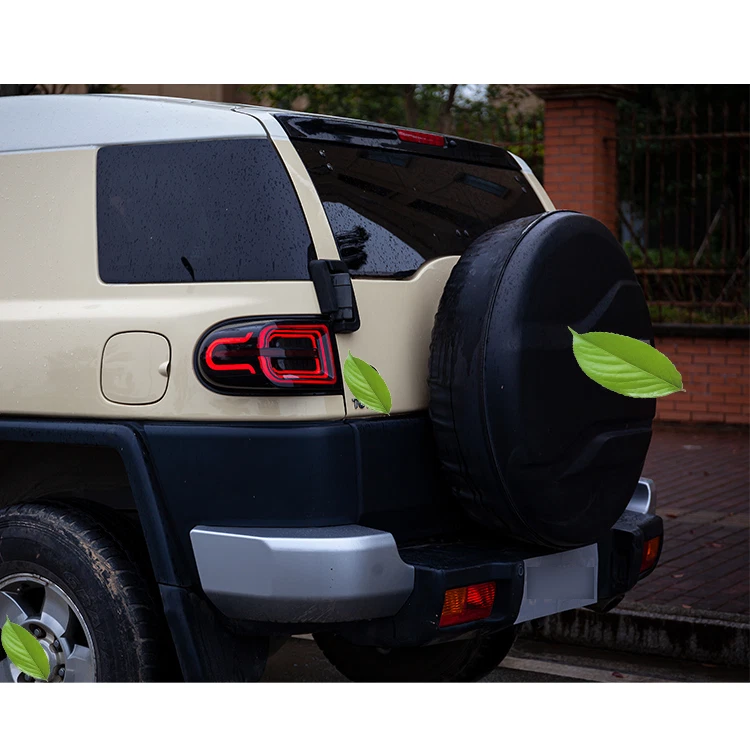 FULL LED Tail Lights for Toyota FJ Cruiser 2007-2017 Rear Lamps Pair Assembly Foto 3 de 4