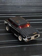 Aurora AFX 1957 CHEVY NOMAD HO Slot car Black Near Mint Vintage Afx Tomy Chassis
