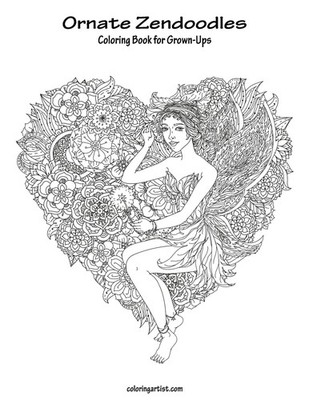 Nick Snels Ornate Zendoodles Coloring Book for Grown-Ups 1 (Taschenbuch)