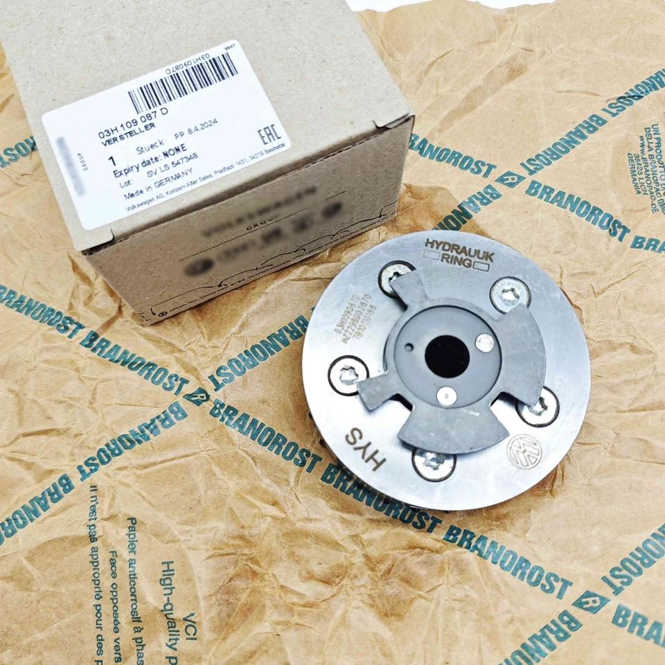 NEW Camshaft Adjuster 1Piece FOR VW Touareg CC Passat Audi Q7 3.6L 03H109087D Foto 4 de 4