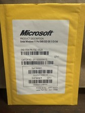 Windows 11 Pro Key OEM License Sticker COA Sticker Perpetual License, 5-Pack