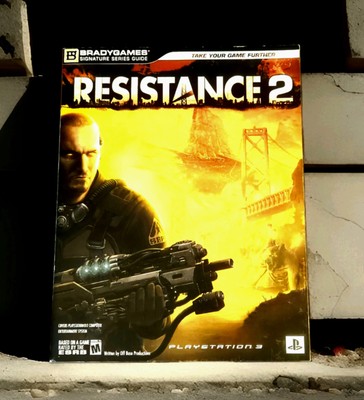 Resistance 2 PS3 Game Manual Brady Games Signature Series Guide Play Station 3