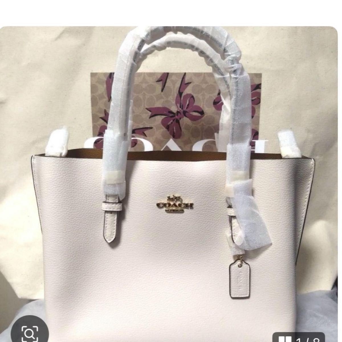 New 2025 Coach Leather Shoulder Bag