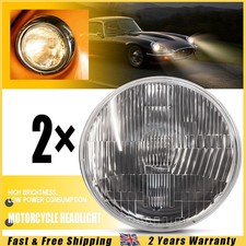 Fits For Land Rover Defender Quadoptic Headlamps Halogen Headlight Pair RTC4615