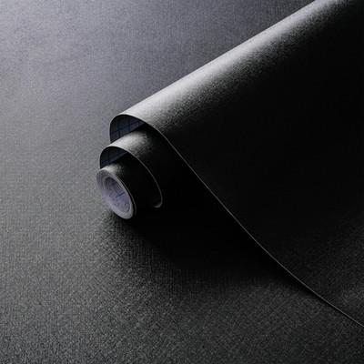 17.7''x118'' Peel and Stick Wallpaper Black Contact Paper for New Environmentall