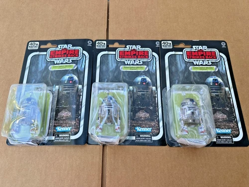 Hasbro Star Wars Black Series 40th Empire Strikes Back R2-D2 NON-MINT 3PCS NEW