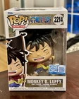 Funko Pop One Piece Luffy with Flag #2214 IN HAND SHIPS ASAP Entertainment Earth