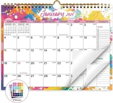 2026 Wall Calendar, 18 Month Wall Calendar 2026-2027, January 2026 to June 2027