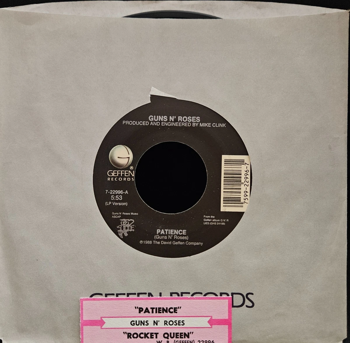 Guns N 'Roses Rock 45 RPM Speed Vinyl Records for sale | eBay