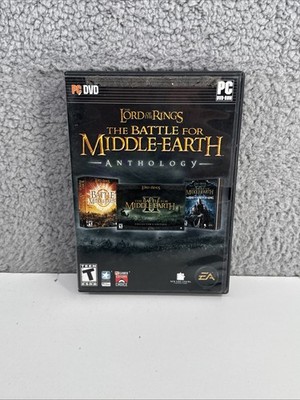 Lord of the Rings: The Battle for Middle-Earth Anthology PC Windows 5 Disk Set