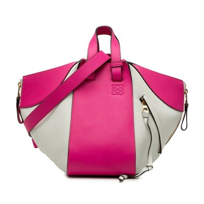 Loewe Anagram Hammock Small Shoulder Bag, 2-Way Handbag, Pink and ... GZl1j6ue