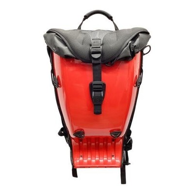65 BOBLBE-E Point Hardshell Bike Backpack 25L Diablo Red Camera Bag Used Great