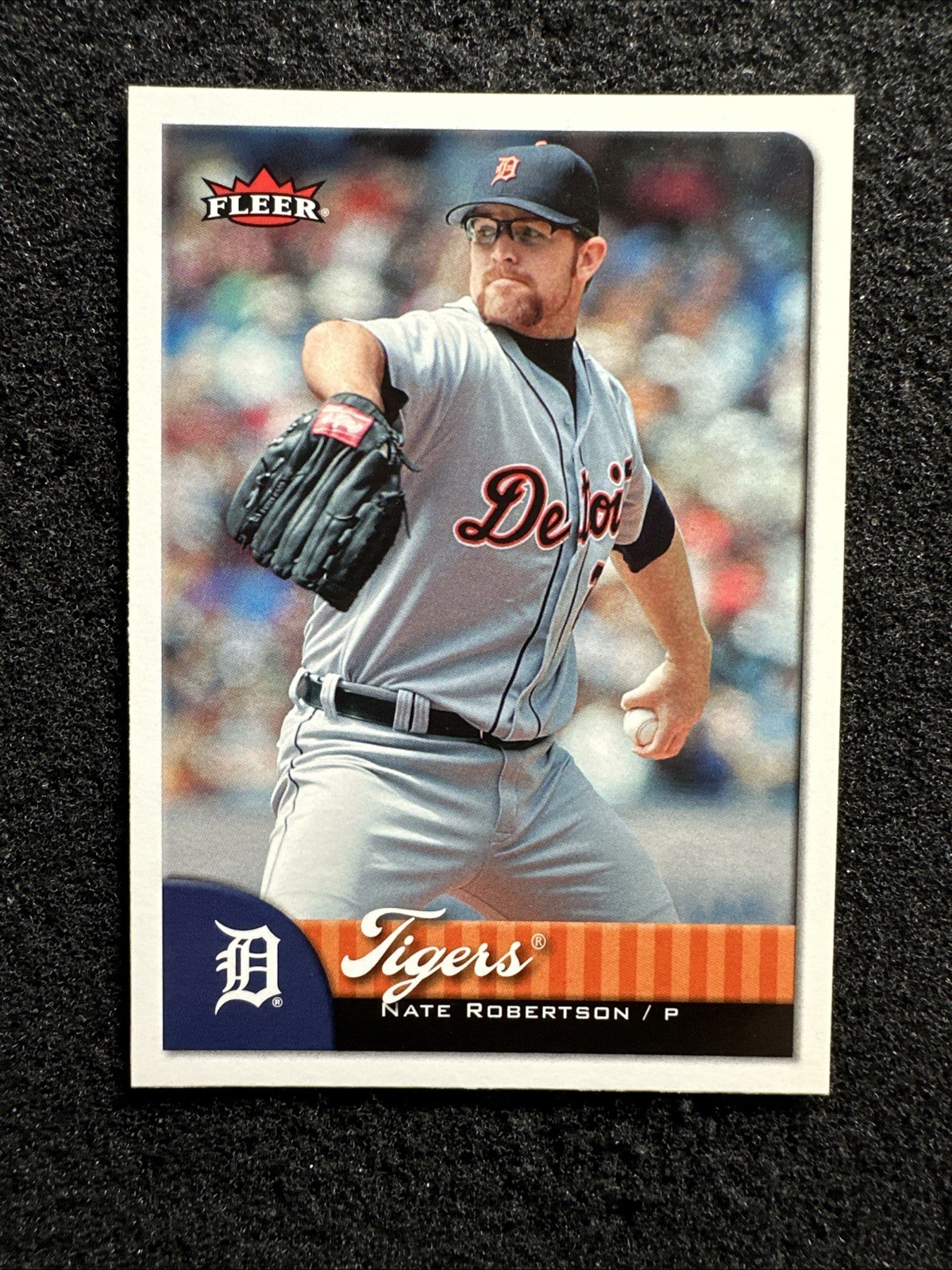 NATE ROBERTSON #220 2007 Fleer Baseball QTY Detroit Tigers
