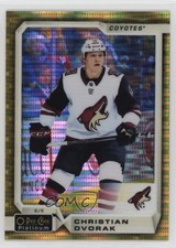 2018-19 O-Pee-Chee Platinum Seismic Gold 45/50 Christian Dvorak #41 6m1
