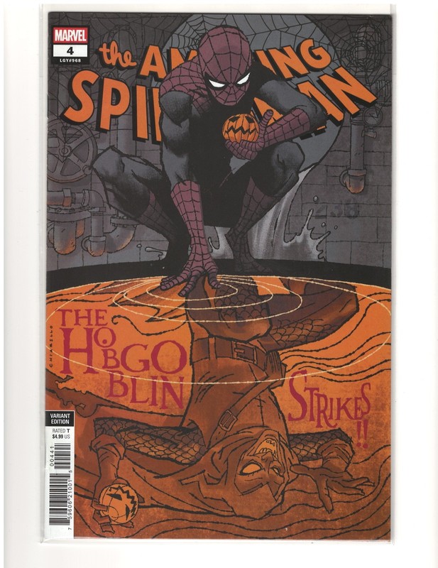 Amazing Spiderman Volume 7 #4  Chiarello Hobgoblin variant 9.6