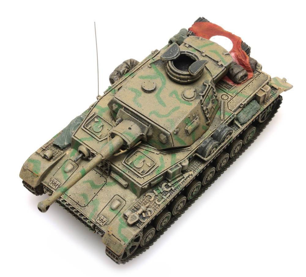 Artitec 387.320 - 1/87 / H0 WWII GERMAN PZKPFW IV AUSF. F2 - CAMO - READY MODEL