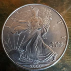 2000 American Silver Eagle - .999 - 1 oz Silver Dollar.