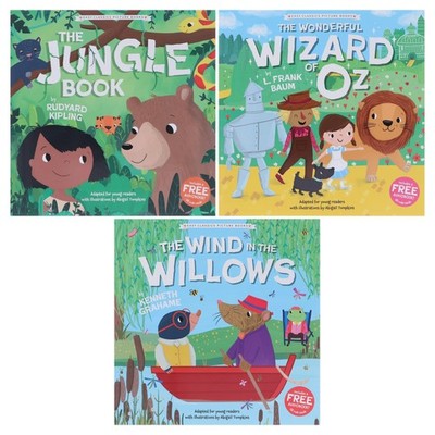 Children’s books 洋書　３冊 Easy Classics Collection Illustrated 3 Picture Books Set - Ages 3