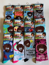 NEW THE JOY OF PAINTING BOB ROSS  ONE SIZE SOCKS  CHOOSE 1 or ALL  1 SHIP