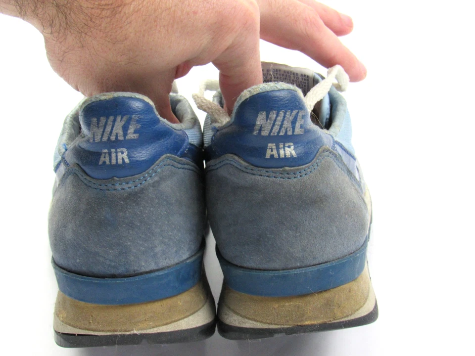 Vtg 1984 Nike Air Odyssey Running Shoes Sz 7.5 USA Made Block 80s Blue Track 70s - Image 4 of 4