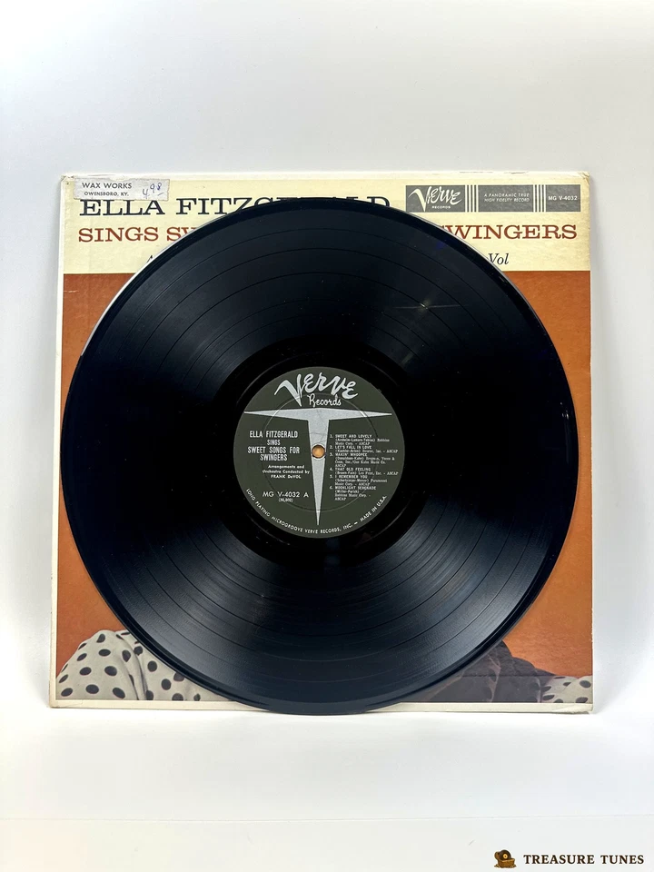 Ella Fitzgerald - Ella Fitzgerald Sings Sweet Songs For Swingers - Image 4 of 4