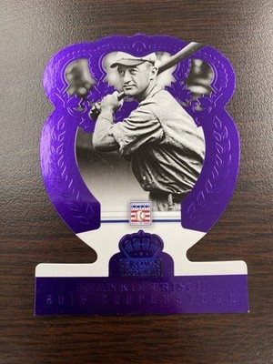 2015 Panini Cooperstown HOF Crown Royale Purple #36 Frankie Frisch /50