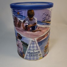 Vintage Maxwell House 2005 Summer Series Coffee Can Tin