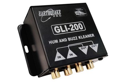 Ground Loop Isolator GLI-200 Hum and Buzz Kleaner 600 Ohm RCA in/out