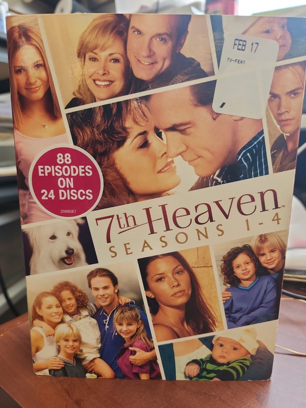 7th Seventh Heaven - 24 DVD set - Seasons 1 thru 4 88 episodes - with slipcase