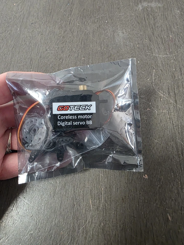 NOS Go Teck Coreless Motor Digital Servo BB GS-9257MG für Gyro RC Hubschrauber