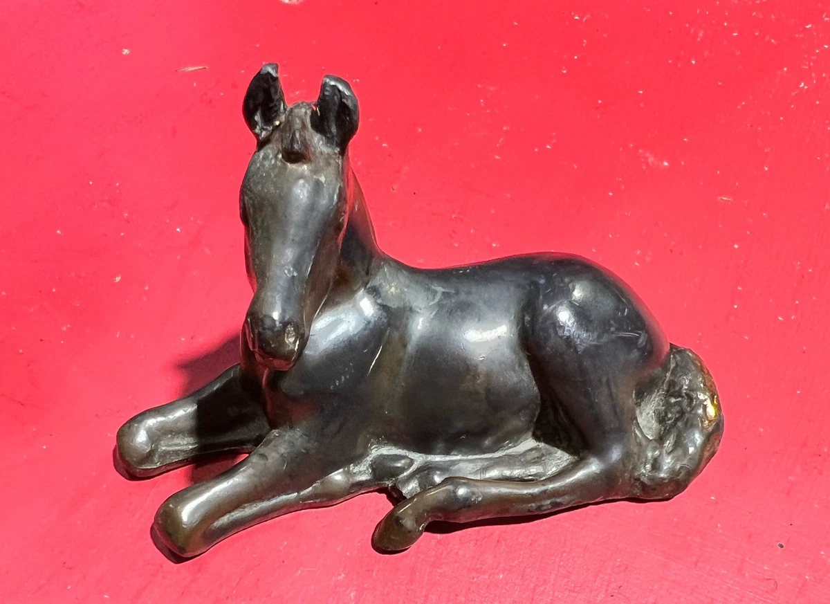 金属马雕像在收藏品马摆件| eBay
