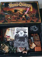 HERO QUEST MB Spiele - Vollständig    HEROQUEST HQ1125