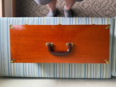 Abercrombie & Fitch 1961 Standard Model Mahogany Tackle Box With Original  Cover | eBay