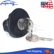 For Ford F-150 Locking Gas Fuel Tank Cover Plug Cap with 2 Keys 8U5Z9C268B