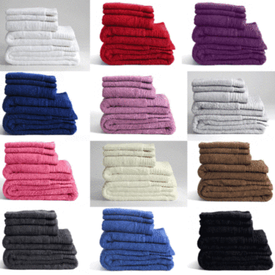 LUXURY 100/% EGYPTIAN COTTON 700 GSM FACE CLOTH HAND BATH TOWEL SHEET BALE SET