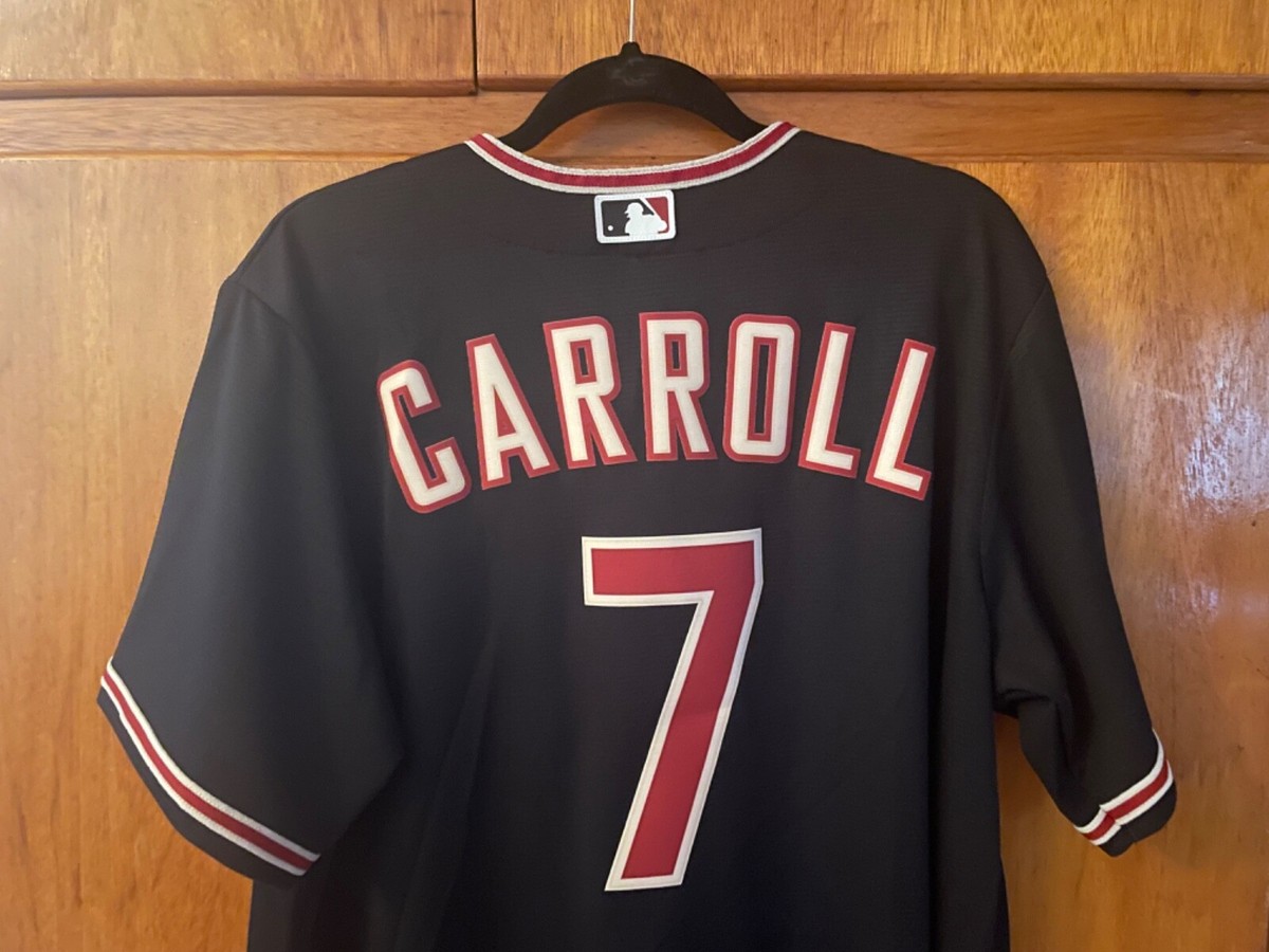 Corbin Carroll Arizona Diamondbacks World Series Nike Black Jersey