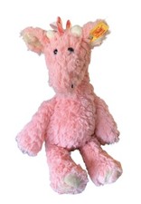 Steiff 068126 Soft Cuddly Friends Giselle Giraffe 20 Rose 9" Pink Rose