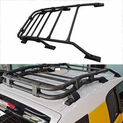 Roof Top Roof Rail Rack Luggage Rack Baskets Kit Fits for 2007-2014 Fj Cruiser