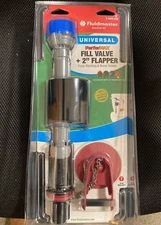 Fluidmaster K-400H-039 Universal PerforMax Fill Valve & 2" Flapper Kit