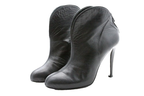 NATHA BLACK Leather Lavorazione Artigianna  MOTO HARNESS Ankle BOOTS (Men 12) NATHA STUDIO LAVORAZIONE ARTIGIANNA BLACK ENGINEER BEATLE  main image 2