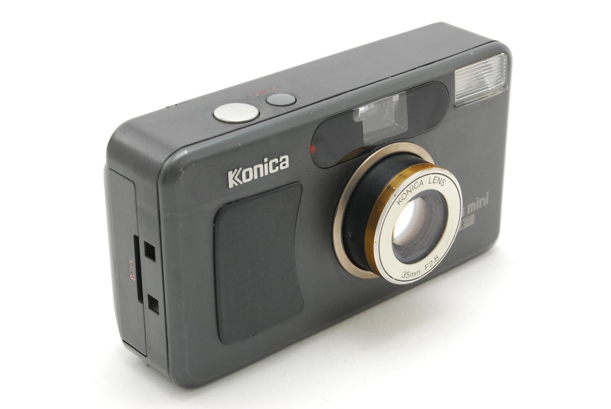 NEAR MINT] Konica BiG mini F Limited Black Point & Shoot