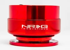 NRG Steering Wheel Quick Release Kit Generation 2.0 Red Body w/ Red Ring NEW